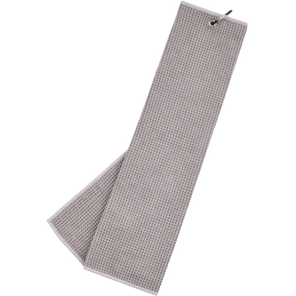 Microfiber Waffle Small Golf Towel, 40 x 60 cm - Microfiber Waffle Small Golf Towel, 40 x 60 cm - Image 0 of 6