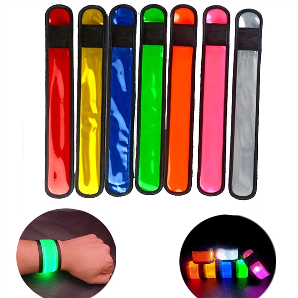 Led Flashing Party Slap Bracelet Including Insulating Sheet - Led Flashing Party Slap Bracelet Including Insulating Sheet - Image 1 of 2