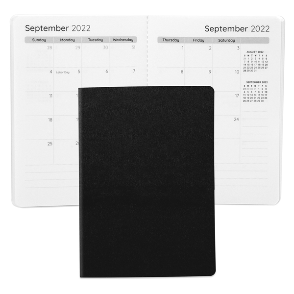 Boardroom Faux Leather Commuter Monthly Planner - Boardroom Faux Leather Commuter Monthly Planner - Image 6 of 12