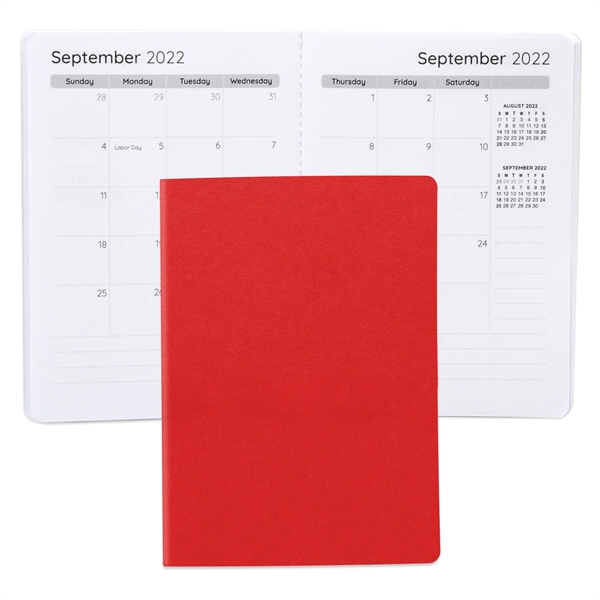 Boardroom Faux Leather Commuter Monthly Planner - Boardroom Faux Leather Commuter Monthly Planner - Image 7 of 12