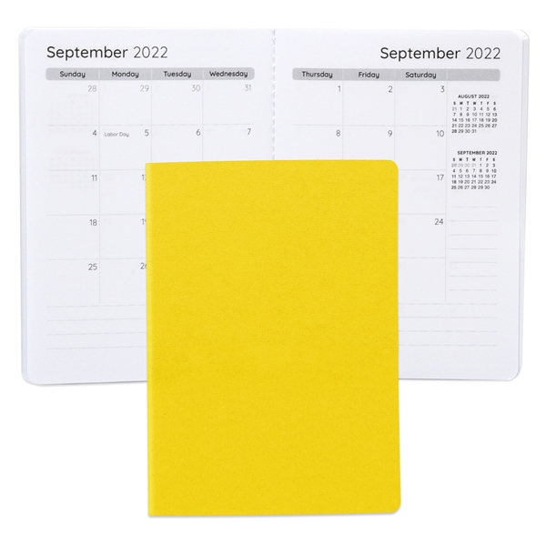 Boardroom Faux Leather Commuter Monthly Planner - Boardroom Faux Leather Commuter Monthly Planner - Image 8 of 12