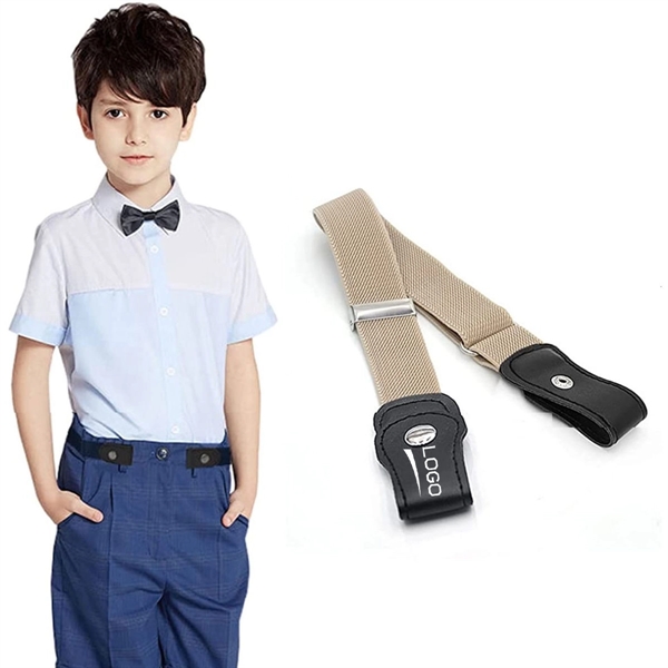 22" Kid's Buckle-free Elastic Belt - 22" Kid's Buckle-free Elastic Belt - Image 0 of 8