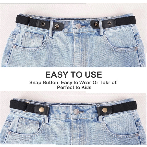 22" Kid's Buckle-free Elastic Belt - 22" Kid's Buckle-free Elastic Belt - Image 1 of 8