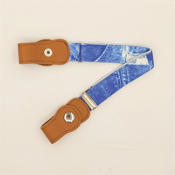 22" Kid's Buckle-free Elastic Belt - 22" Kid's Buckle-free Elastic Belt - Image 3 of 8