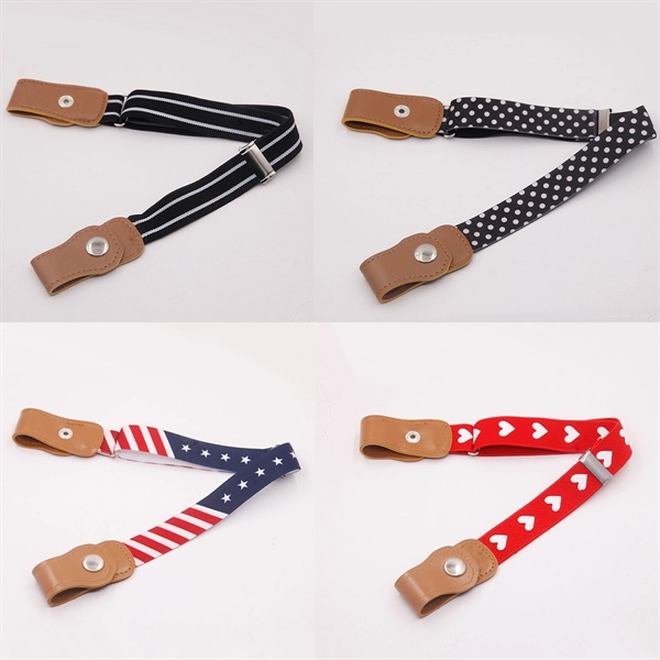 22" Kid's Buckle-free Elastic Belt - 22" Kid's Buckle-free Elastic Belt - Image 5 of 8