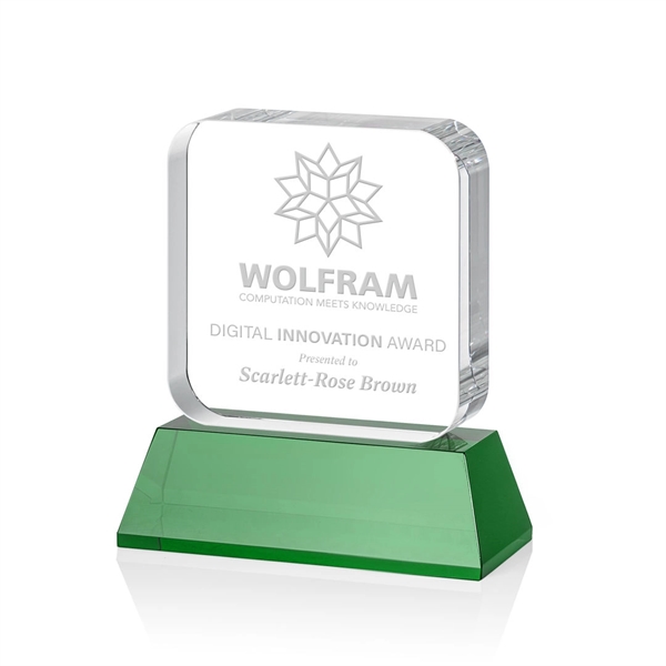 Custom Flamborough Award on Base - Green