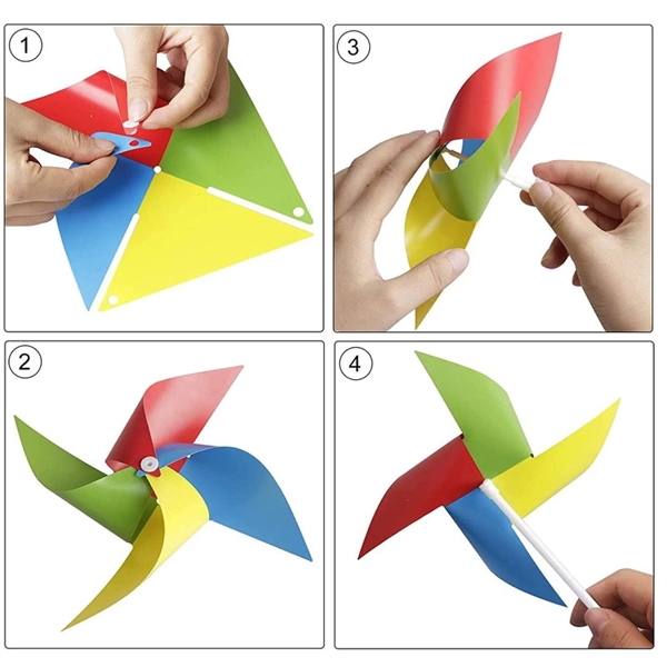 Custom Handheld Pinwheel - Custom Handheld Pinwheel - Image 2 of 2