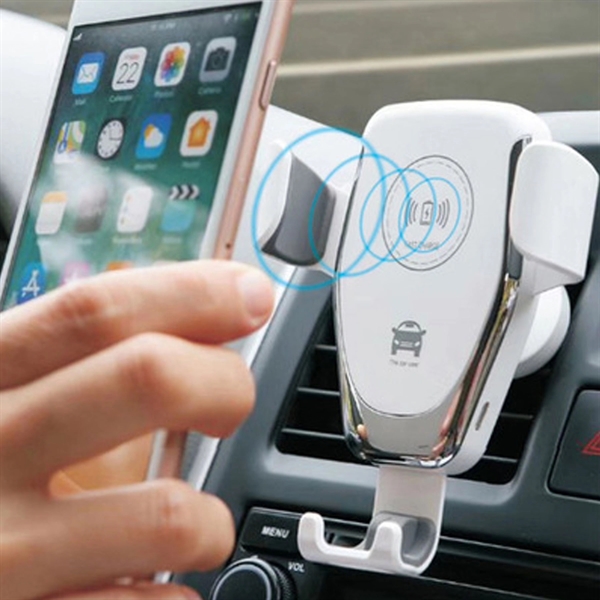 Wireless Car Charger Phone Mount - Wireless Car Charger Phone Mount - Image 1 of 2