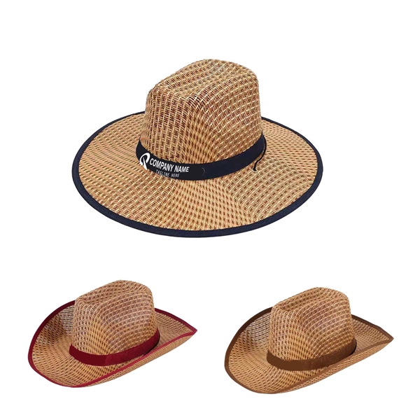 Summer Cowboy Straw Hat - Summer Cowboy Straw Hat - Image 0 of 0