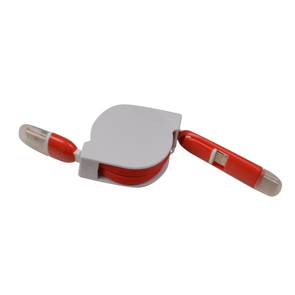 Retractable Charging Cable - Retractable Charging Cable - Image 3 of 7