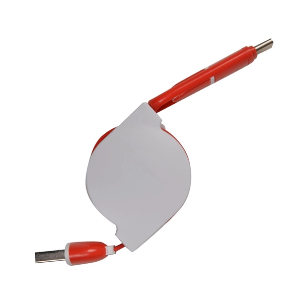 Retractable Charging Cable - Retractable Charging Cable - Image 6 of 7