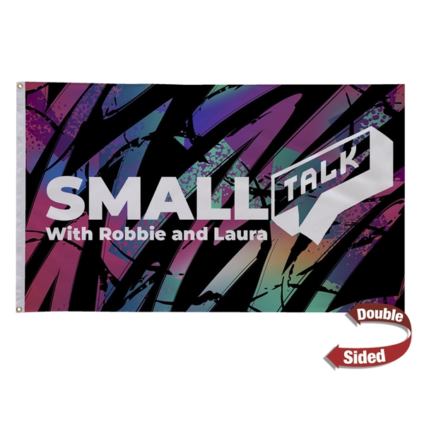 3' x 5' Nylon Flag Double-Sided - 3' x 5' Nylon Flag Double-Sided - Image 0 of 2