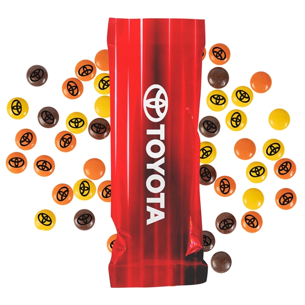 Full Color Tube DigiBags Filled with Imprinted Reese's