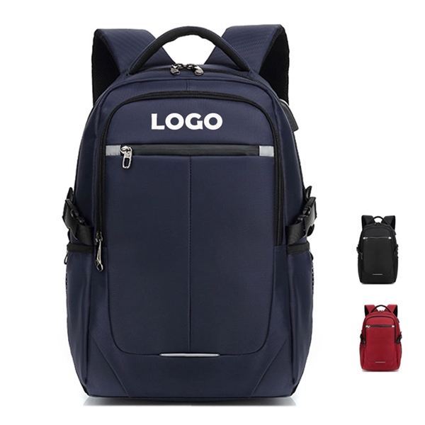 Travel Backpack With Usb Charging Port - Travel Backpack With Usb Charging Port - Image 0 of 4