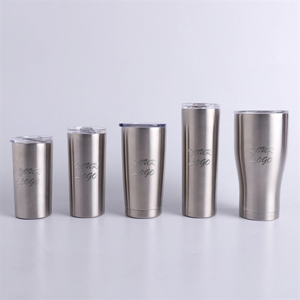 12oz Stainless Steel Vacuum Car Mug - 12oz Stainless Steel Vacuum Car Mug - Image 0 of 1