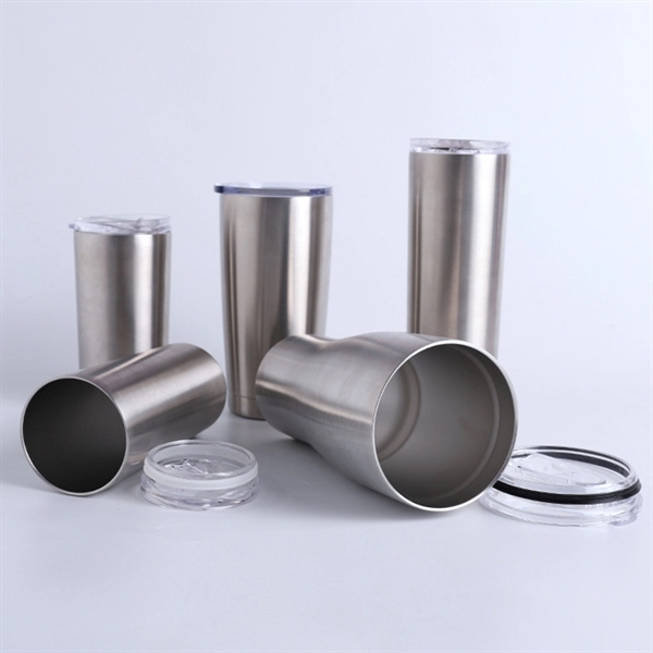 12oz Stainless Steel Vacuum Car Mug - 12oz Stainless Steel Vacuum Car Mug - Image 1 of 1