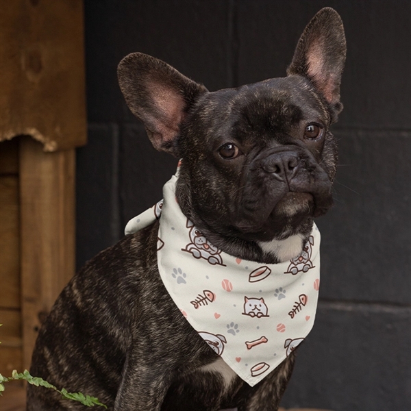 Pet Hemmed Bandana Full Color - Pet Hemmed Bandana Full Color - Image 0 of 2