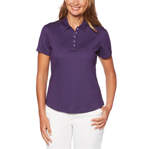 Ladies Birdseye Polo - Ladies Birdseye Polo - Image 4 of 8