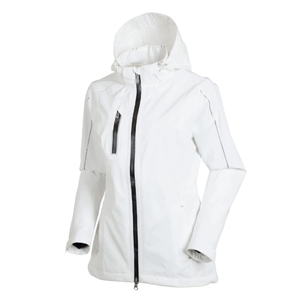 Sunice Ladies Elizabeth Zephal Max Rain Jacket - Sunice Ladies Elizabeth Zephal Max Rain Jacket - Image 1 of 2