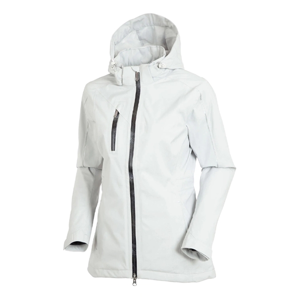 Sunice Ladies Elizabeth Zephal Max Rain Jacket - Sunice Ladies Elizabeth Zephal Max Rain Jacket - Image 2 of 2