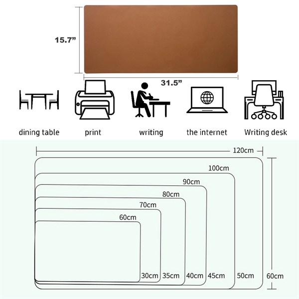 PU Leather Desk Pad - PU Leather Desk Pad - Image 1 of 6