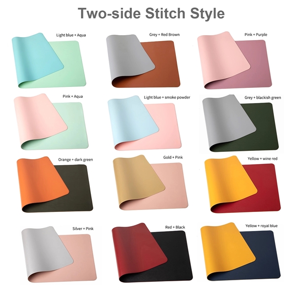 PU Leather Desk Pad - PU Leather Desk Pad - Image 3 of 6