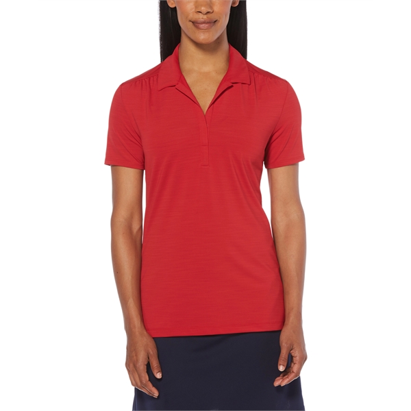 Ladies Tonal Polo - Ladies Tonal Polo - Image 8 of 8