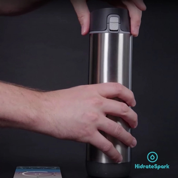 HidrateSpark® PRO Chug Tritan Water Bottle - 24oz - HidrateSpark® PRO Chug Tritan Water Bottle - 24oz - Image 3 of 14