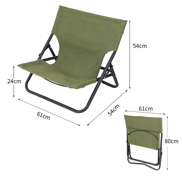 Outdoor Patio Folding Beach Chair - Outdoor Patio Folding Beach Chair - Image 4 of 5