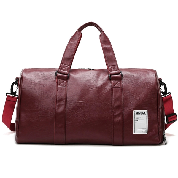 Leather Travel Duffel Bags - Leather Travel Duffel Bags - Image 5 of 5