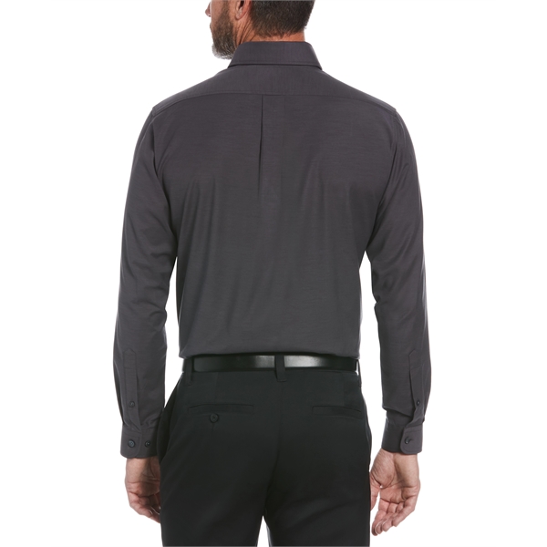 Men's Heathered Woven Shirt - Men's Heathered Woven Shirt - Image 3 of 7