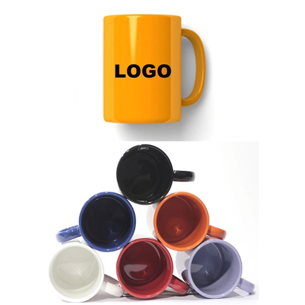 11 Oz. Solid Color Ceramic Mug - 11 Oz. Solid Color Ceramic Mug - Image 0 of 1