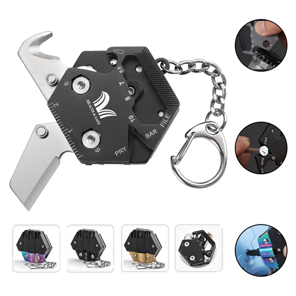 Outdoor Multi-function Keychain Tools - Outdoor Multi-function Keychain Tools - Image 0 of 0