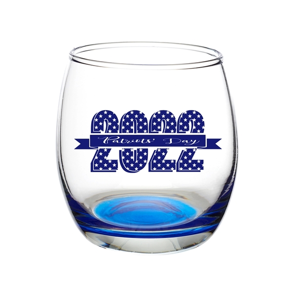 11.5 oz. Mikonos Stemless Wine Glass (1 Color Imprint) - 11.5 oz. Mikonos Stemless Wine Glass (1 Color Imprint) - Image 6 of 9