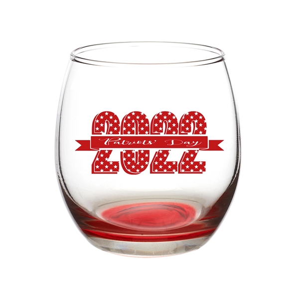 11.5 oz. Mikonos Stemless Wine Glass (1 Color Imprint) - 11.5 oz. Mikonos Stemless Wine Glass (1 Color Imprint) - Image 8 of 9