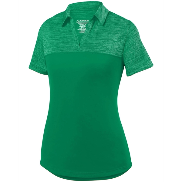 Augusta Sportswear Ladies' Shadow Tonal Heather Polo - Augusta Sportswear Ladies' Shadow Tonal Heather Polo - Image 9 of 11