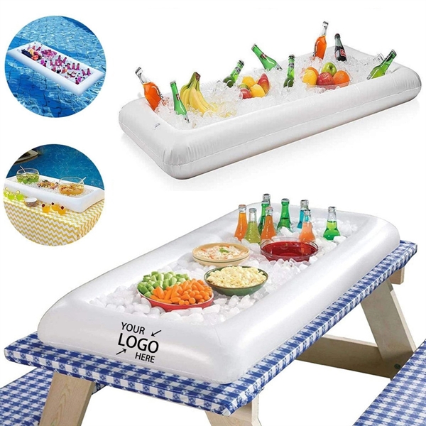 Inflatable Serving Bar Food Drink Holder - Inflatable Serving Bar Food Drink Holder - Image 0 of 4