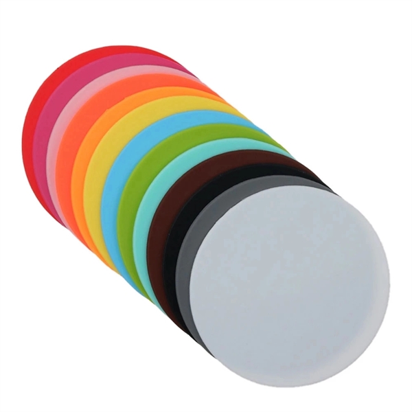 Soft Silicone Drink Coasters - Soft Silicone Drink Coasters - Image 1 of 4