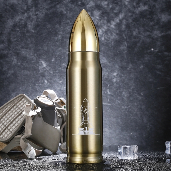 34 Oz Bullet Vacuum Insulated Bottle - 34 Oz Bullet Vacuum Insulated Bottle - Image 1 of 5