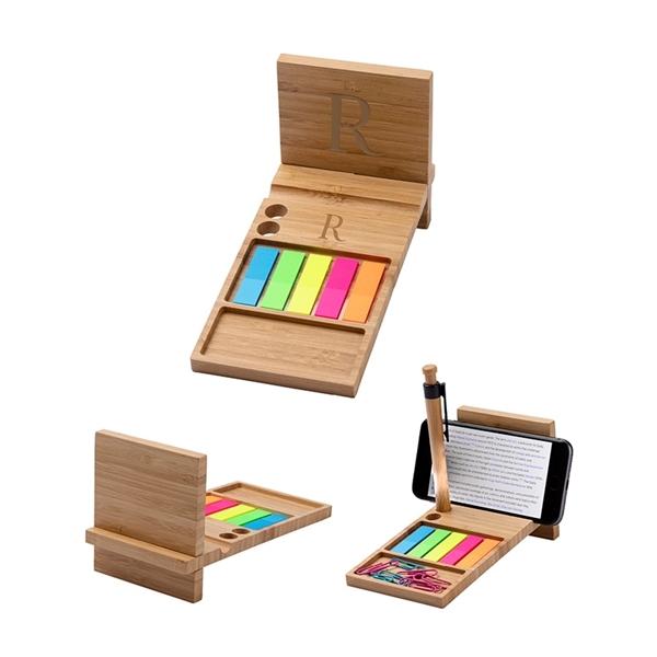 Forest Bamboo Desk Organizer - Forest Bamboo Desk Organizer - Image 1 of 1