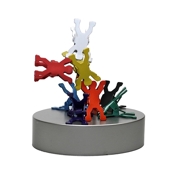 Acrobat Paper Clips with Magnet Base - Acrobat Paper Clips with Magnet Base - Image 1 of 1