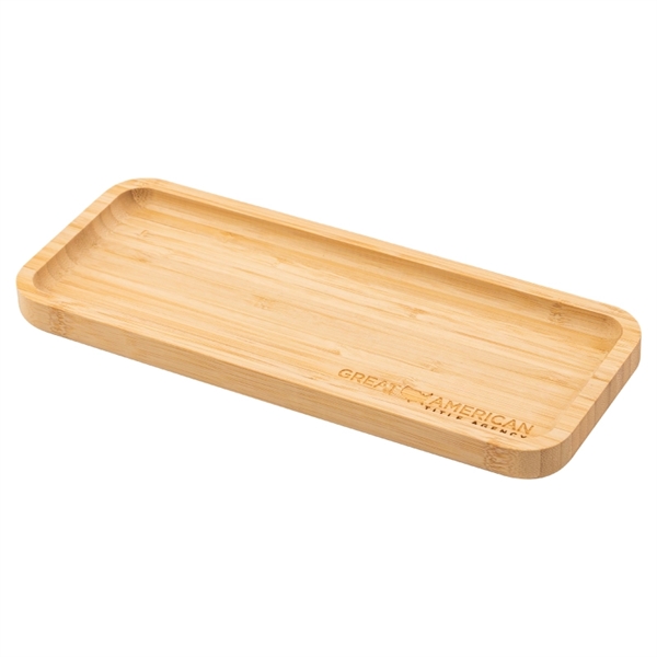 Rectangular Bamboo Serving Tray