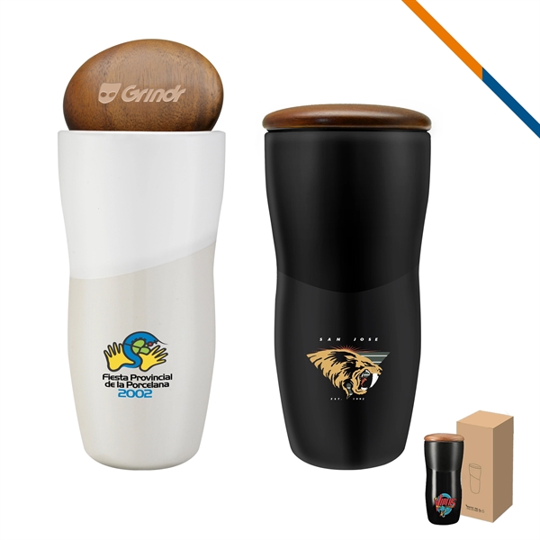 Foxy Ceramic Tumbler - 12OZ. - Foxy Ceramic Tumbler - 12OZ. - Image 0 of 5