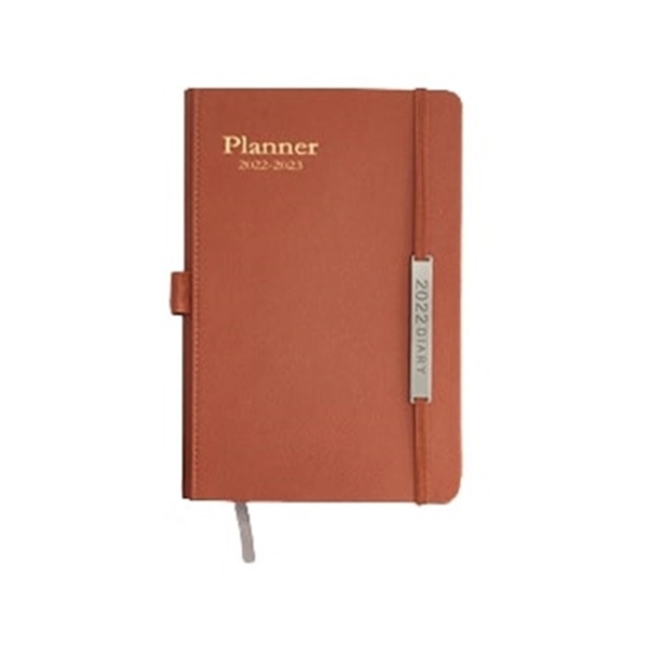 A5 Leather Daily Planner - A5 Leather Daily Planner - Image 2 of 2