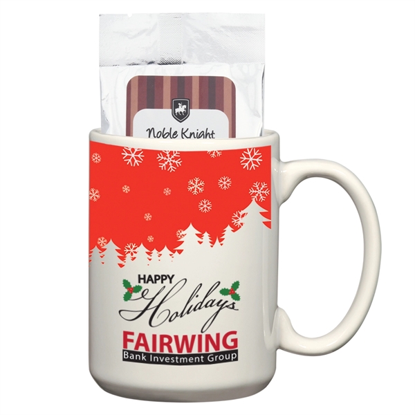 15 Oz. Full Color Mug with Two Packs of Hot Cocoa - 15 Oz. Full Color Mug with Two Packs of Hot Cocoa - Image 0 of 0