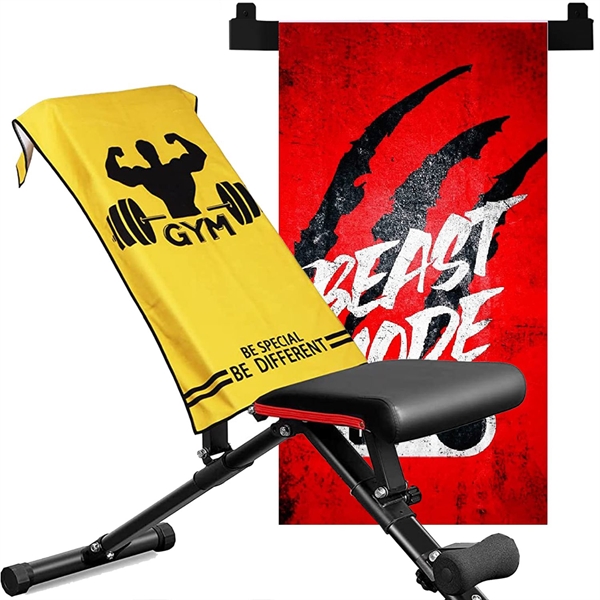 24"x 42" Sublimated Plush Microfiber Gym Towel - 24"x 42" Sublimated Plush Microfiber Gym Towel - Image 0 of 4