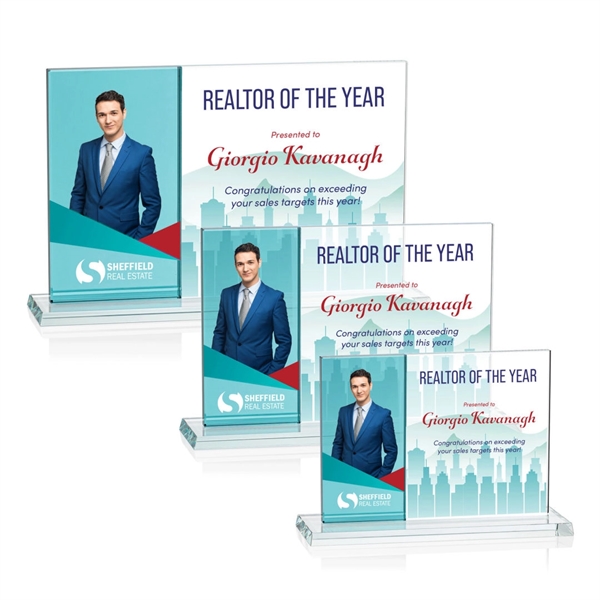 Composite Horizontal VividPrint™ Award - Teal