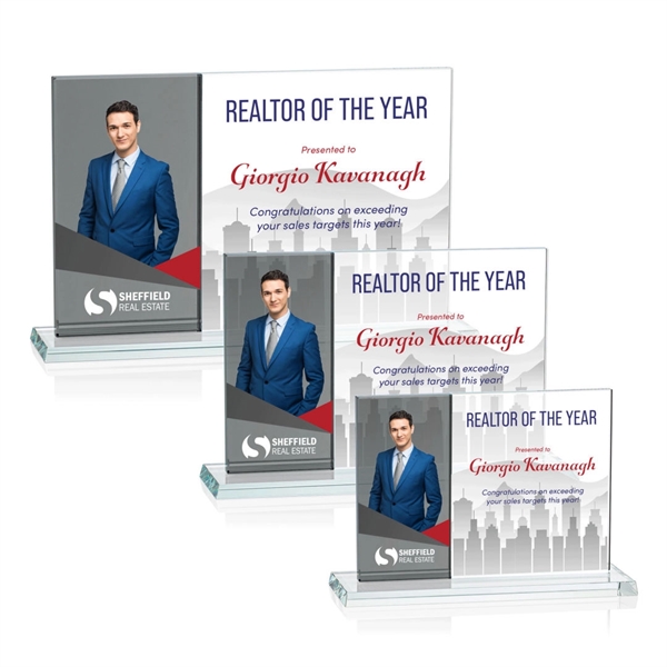 Composite Horizontal VividPrint™ Award - Grey