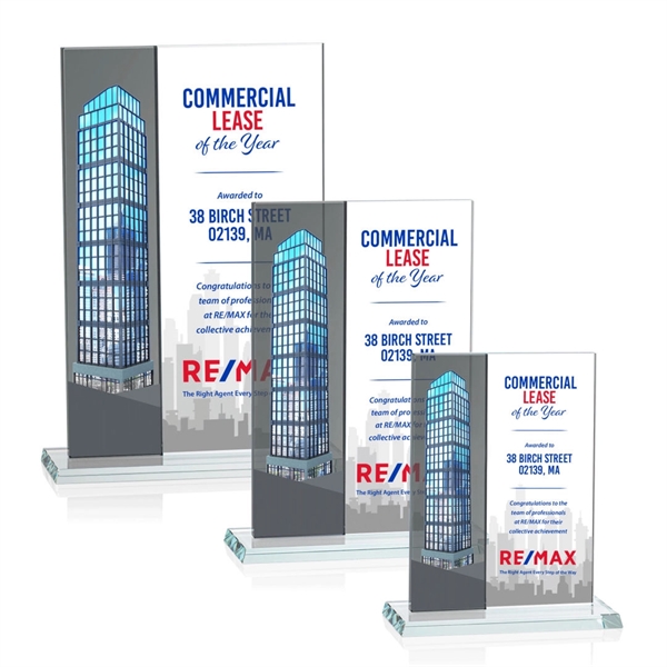 Composite Vertical VividPrint™ Award - Grey