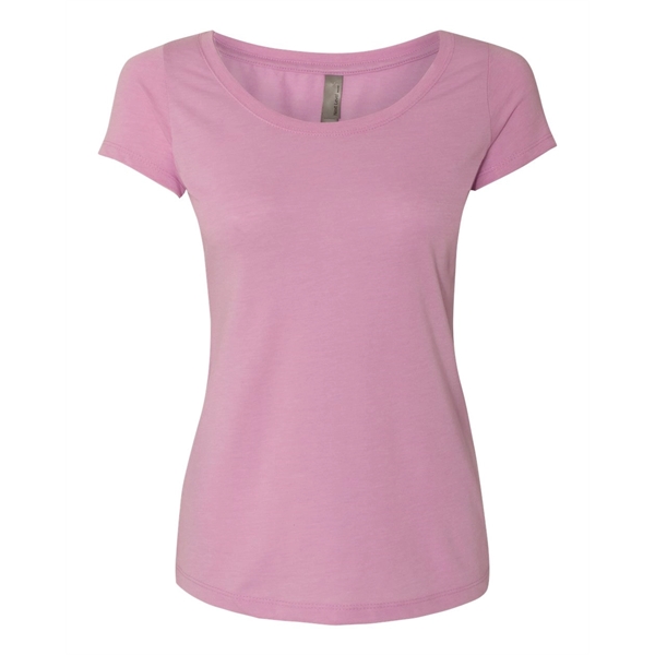 Next Level Women's Triblend Scoop Neck T-Shirt - Next Level Women's Triblend Scoop Neck T-Shirt - Image 10 of 27
